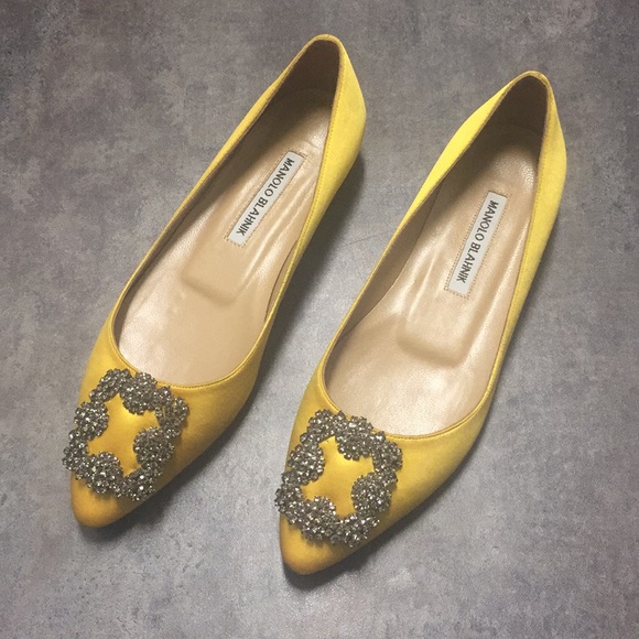 MANOLO BLAHNIK HANGISI FLATS - Picture 2 of 9